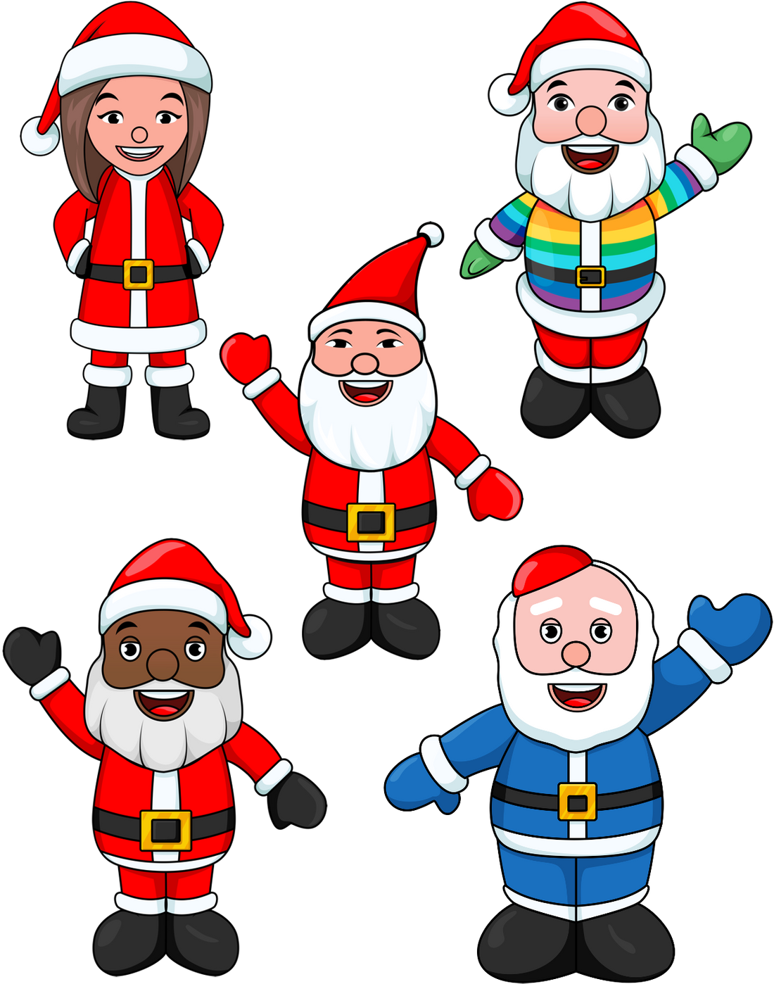 Inclusive Inflatable Holiday Figures: Celebrate Diversity and Joy This Holiday Season