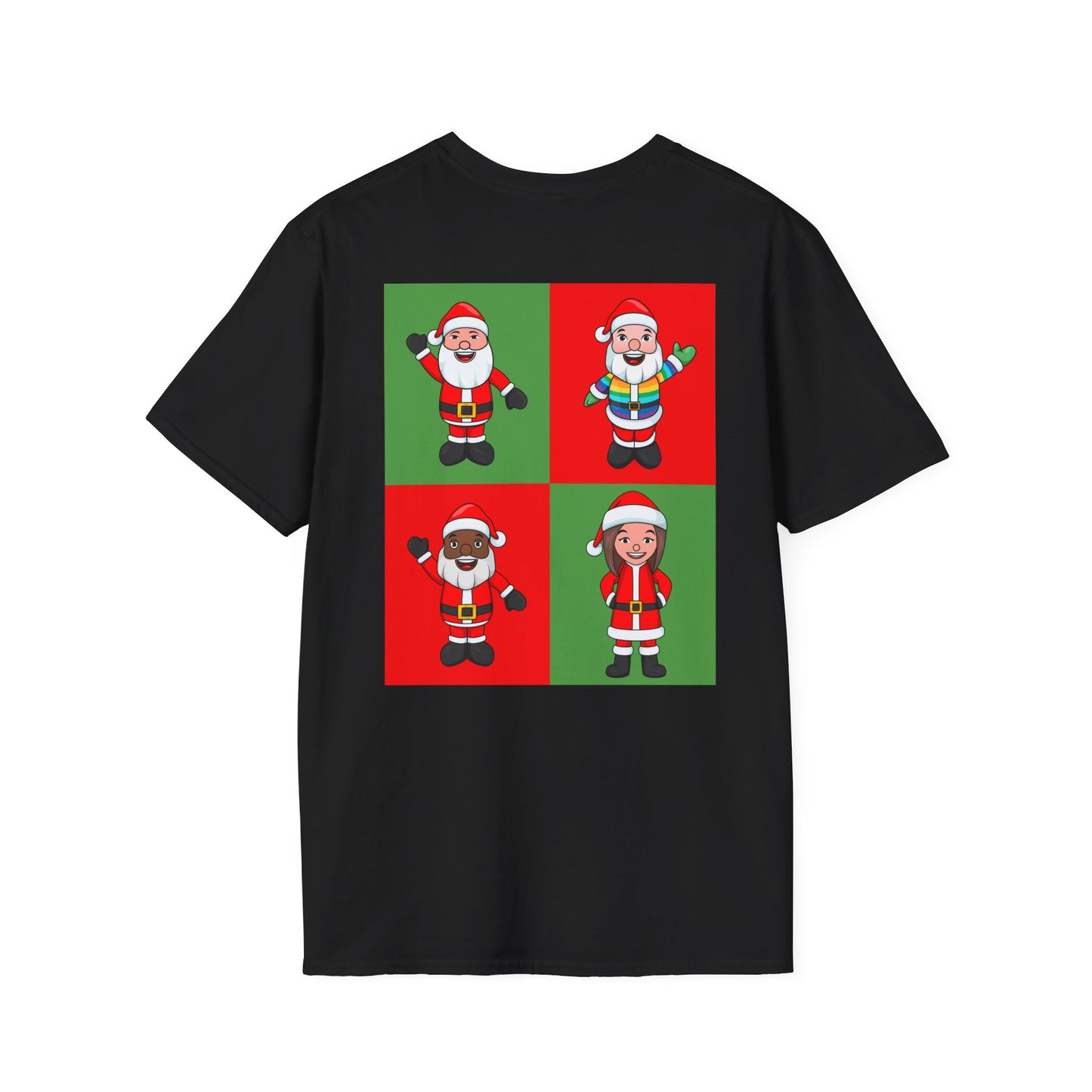 OG Grid Santa Unisex Softstyle T-Shirt