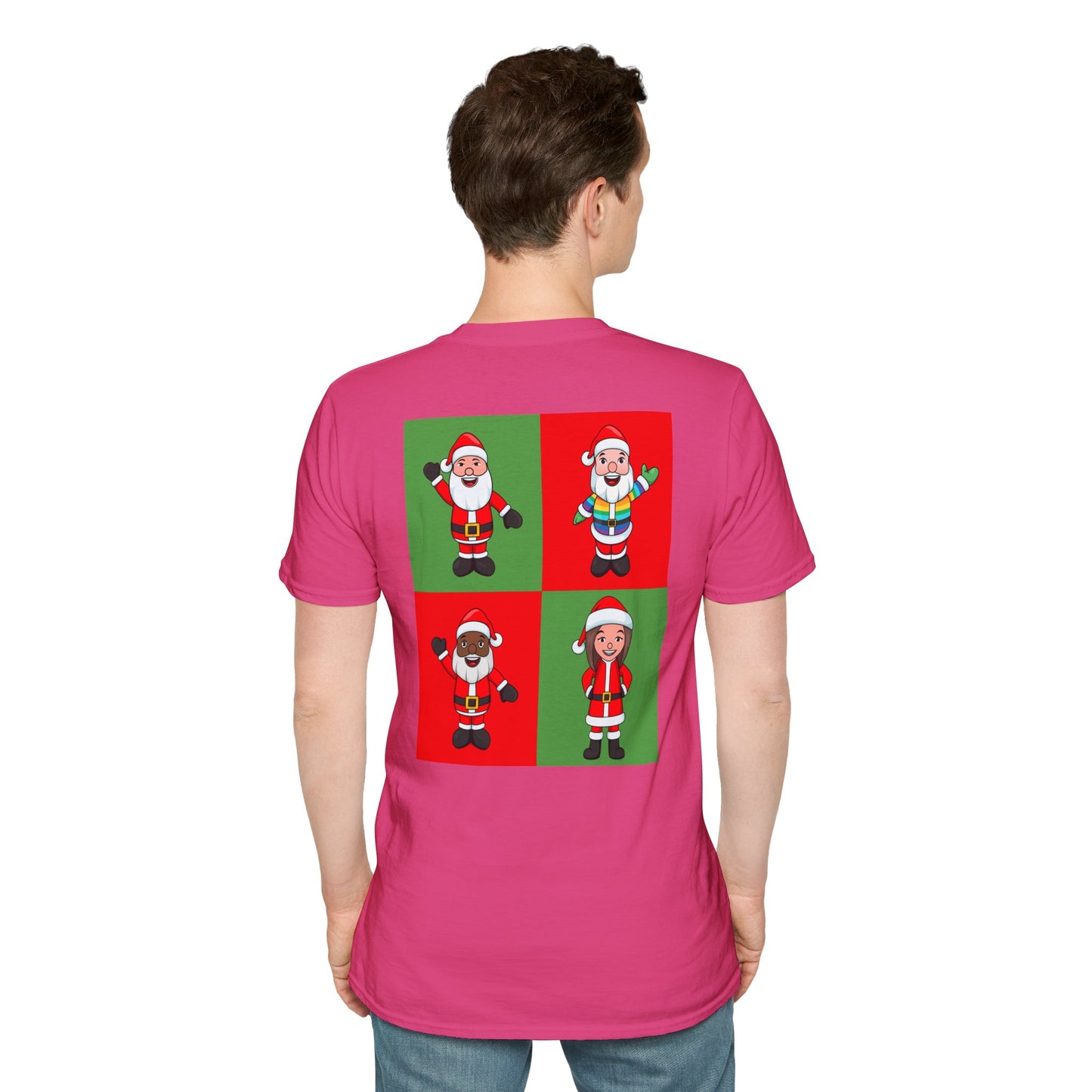 OG Grid Santa Unisex Softstyle T-Shirt