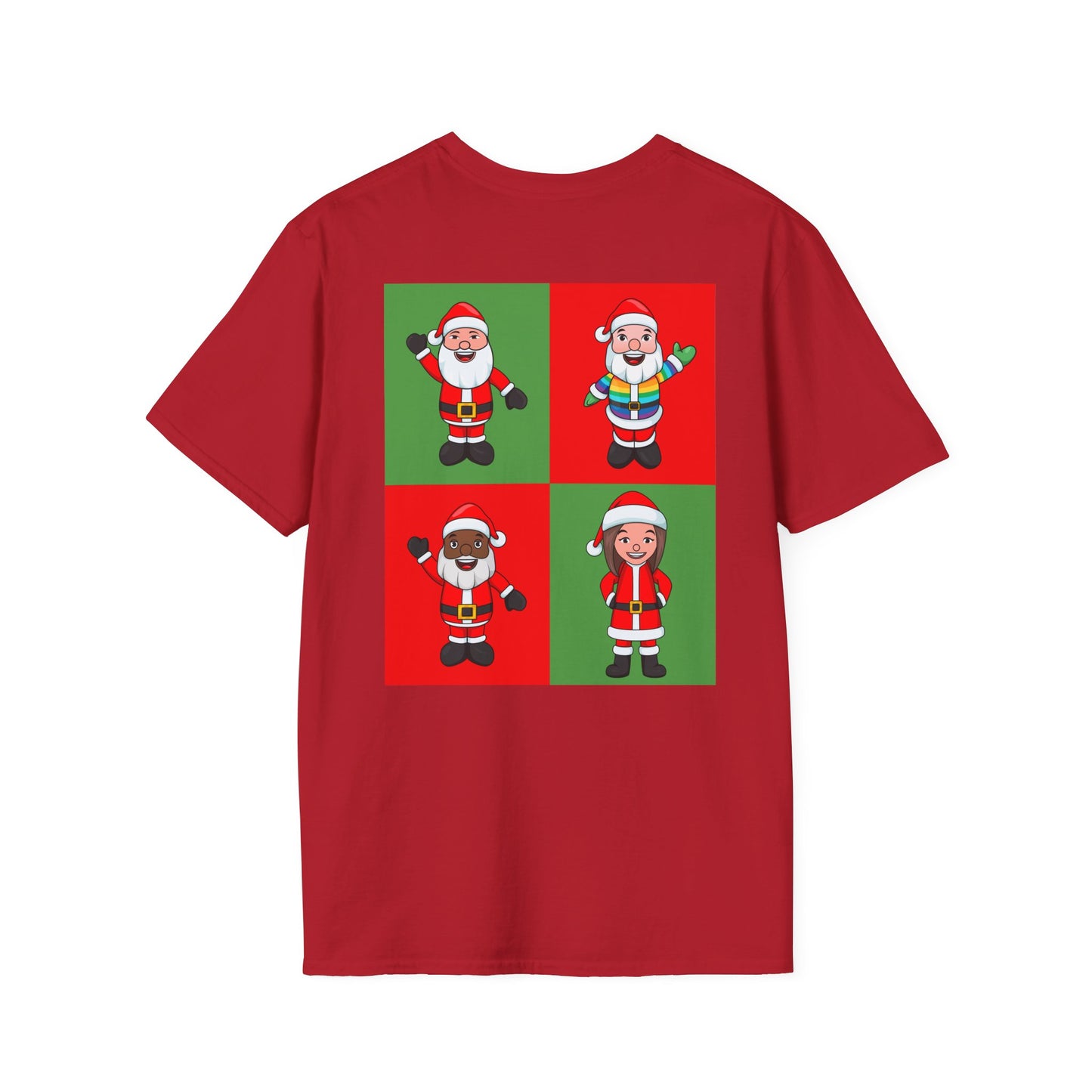 OG Grid Santa Unisex Softstyle T-Shirt