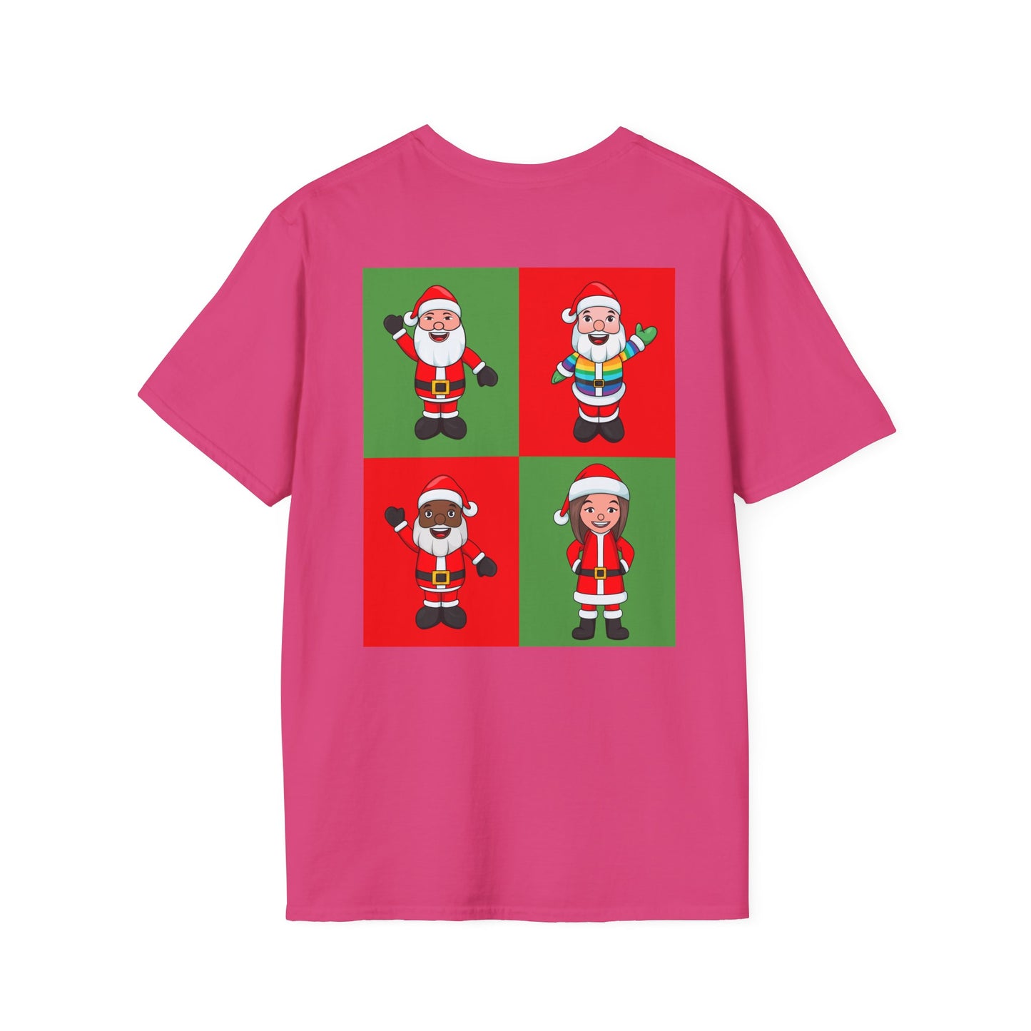OG Grid Santa Unisex Softstyle T-Shirt