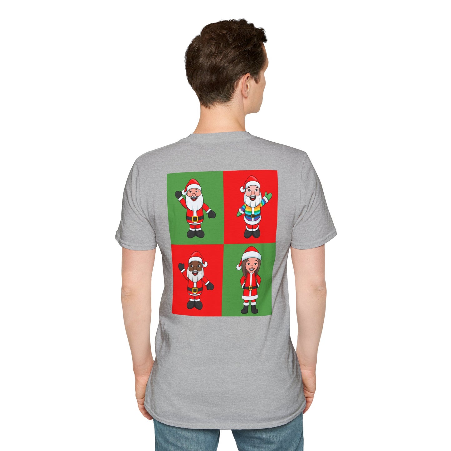 OG Grid Santa Unisex Softstyle T-Shirt