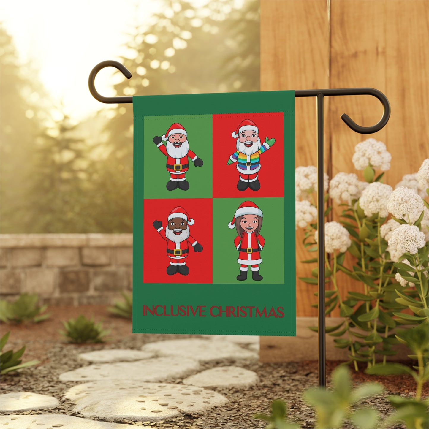 OG Grid Santa Garden Banner