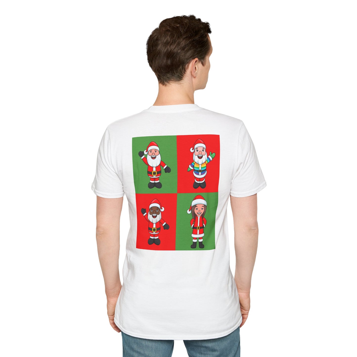 OG Grid Santa Unisex Softstyle T-Shirt