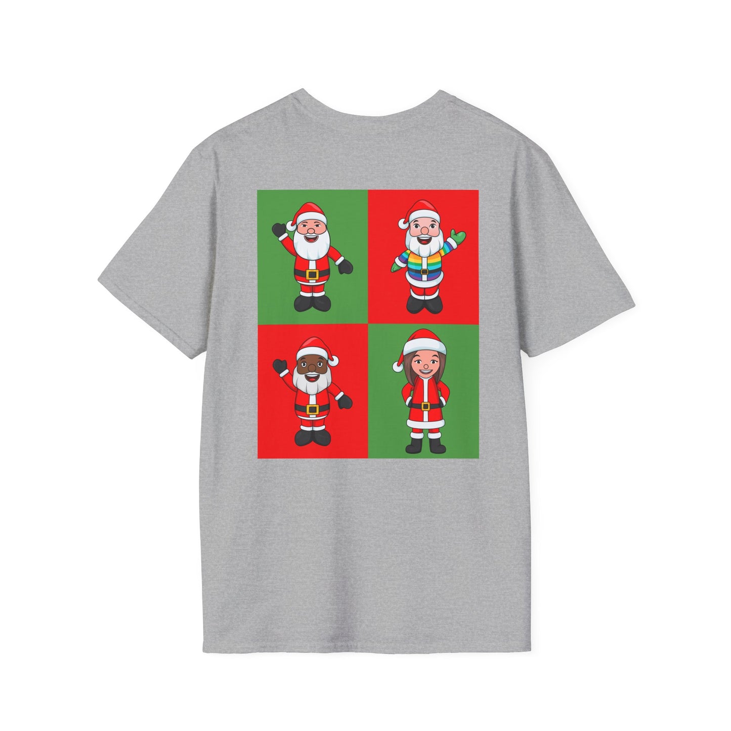 OG Grid Santa Unisex Softstyle T-Shirt
