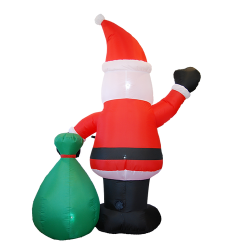 Asian Santa Inflatable - 6 ft.