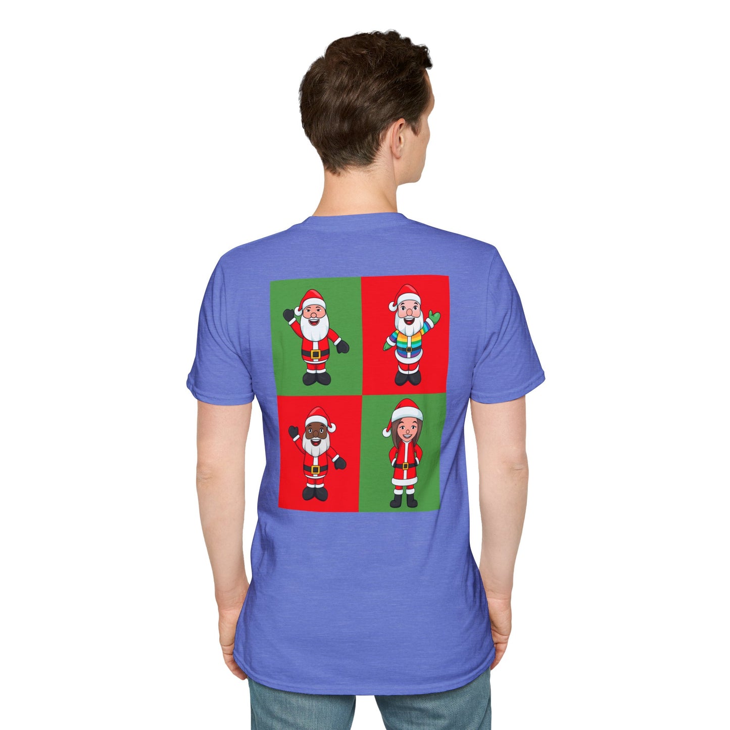 OG Grid Santa Unisex Softstyle T-Shirt