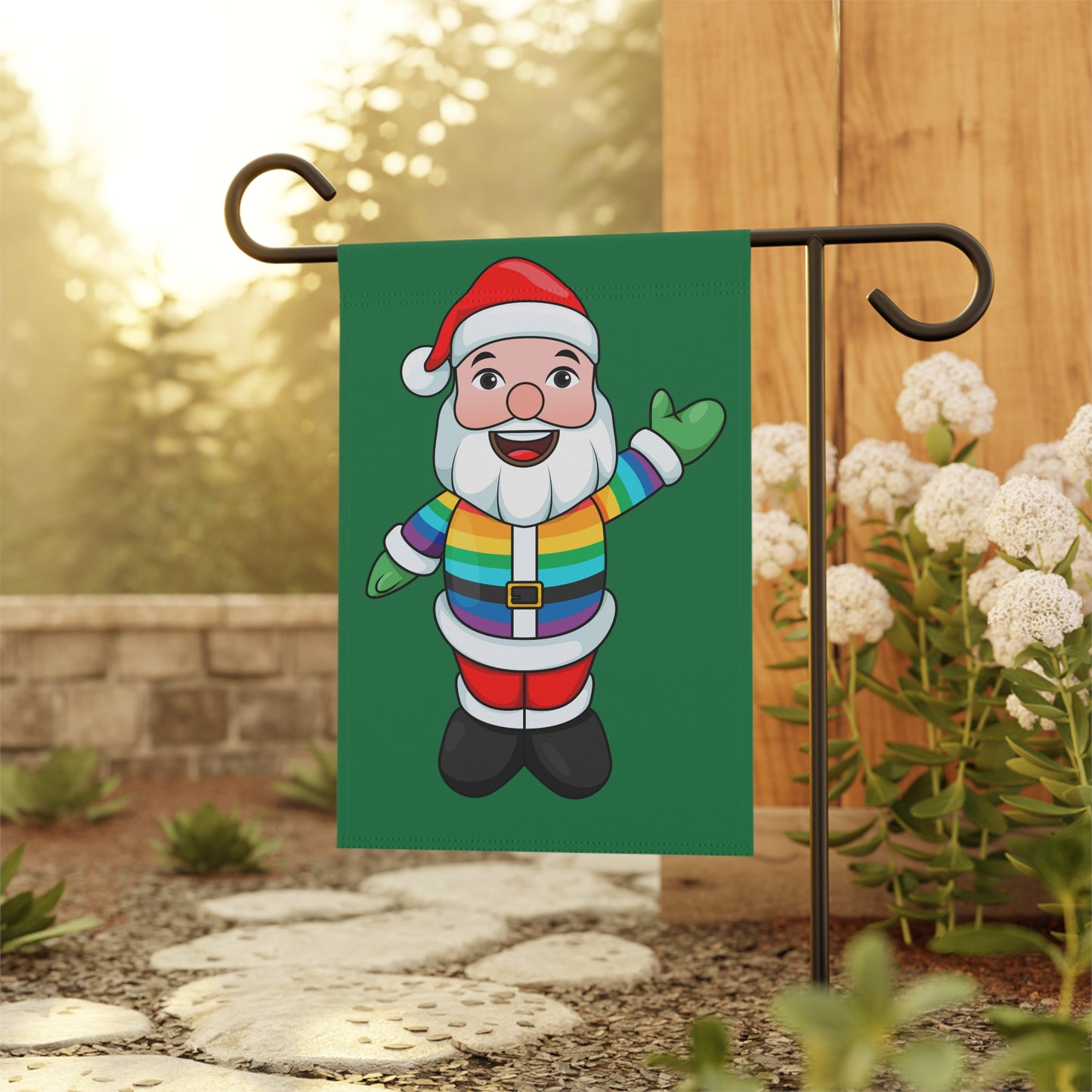 Pride Santa Garden & House Banner