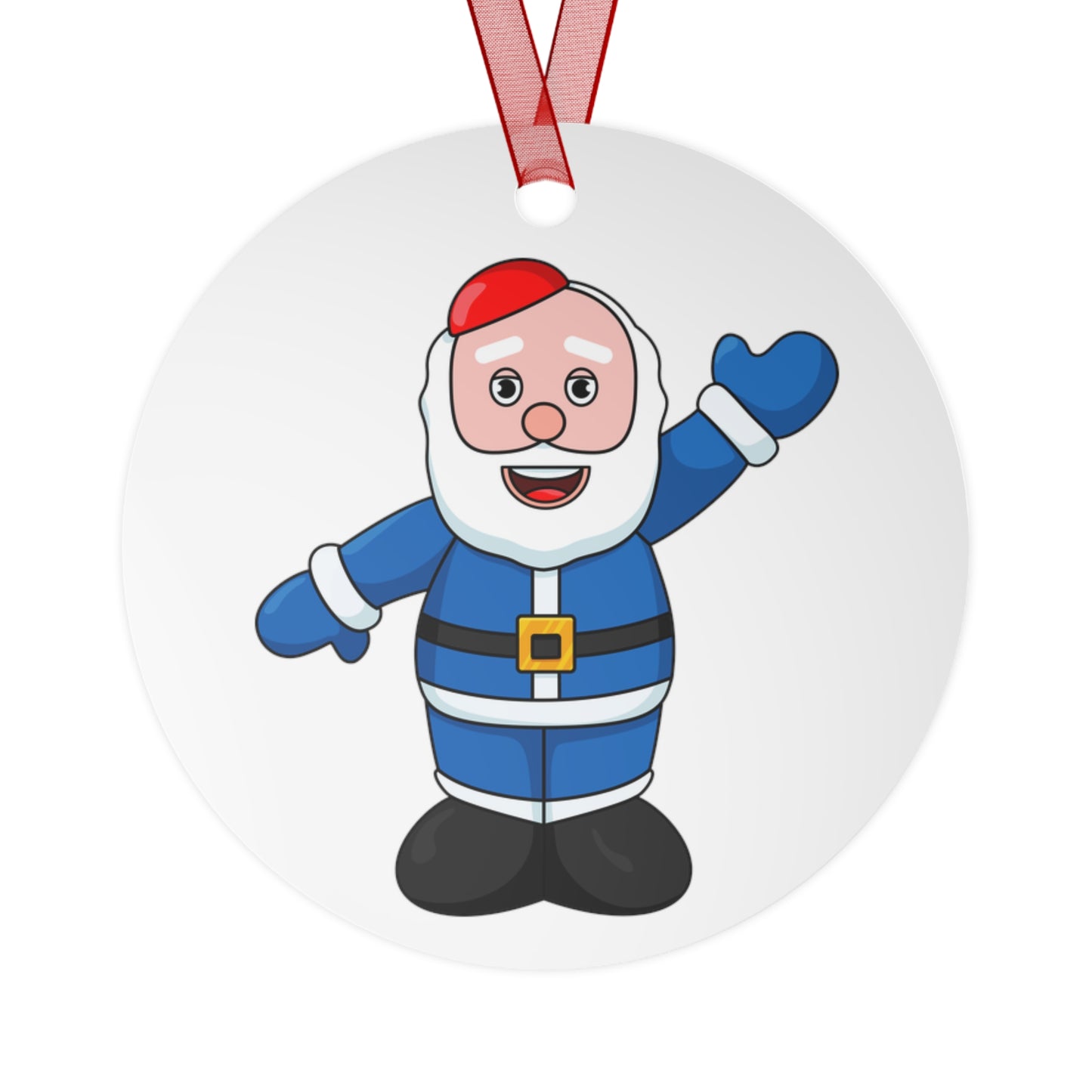 Hanukkah Hank Metal Ornament