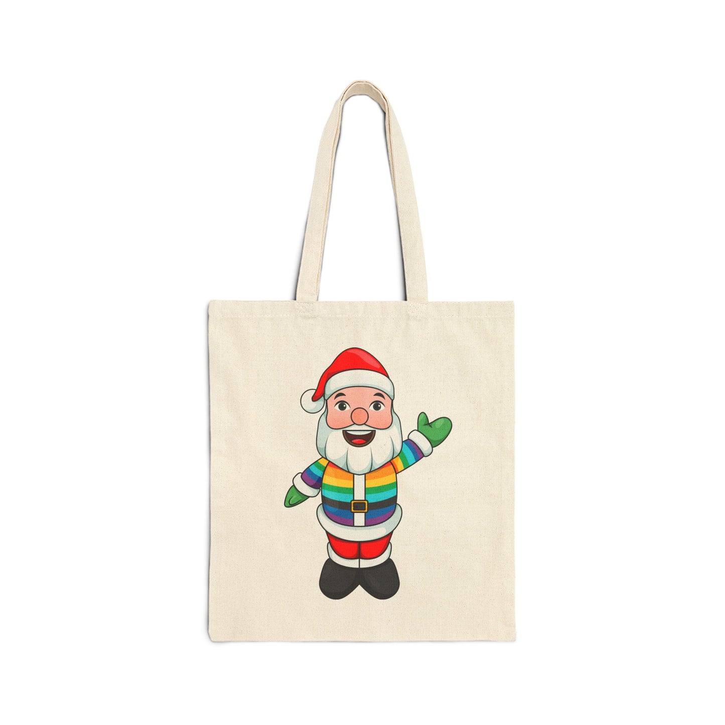 Pride Santa Natural Tote Bag