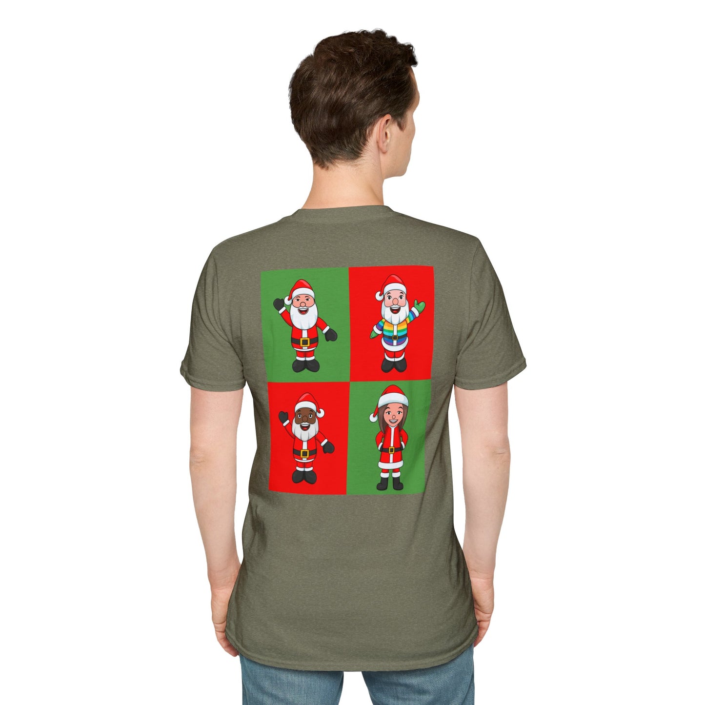 OG Grid Santa Unisex Softstyle T-Shirt