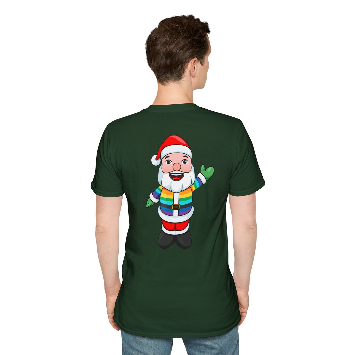 Pride Santa Unisex Softstyle T-Shirt