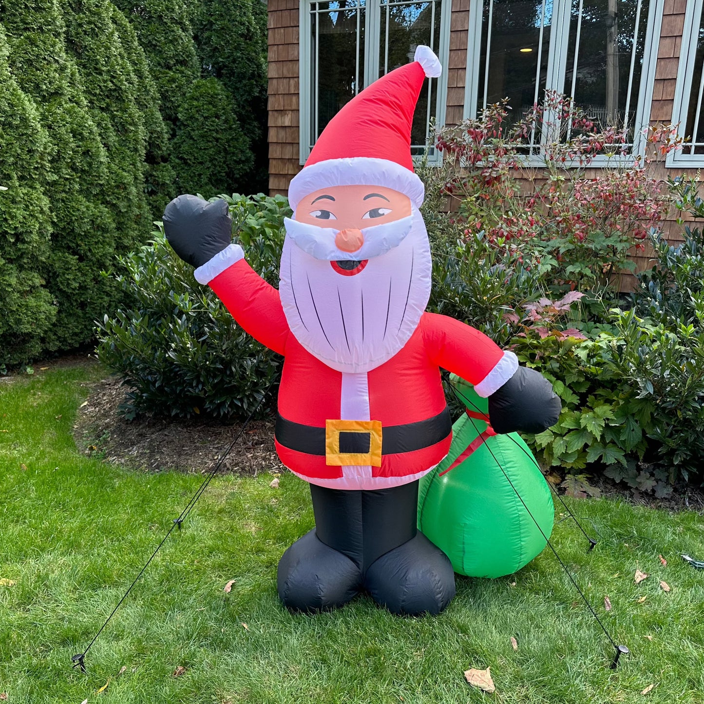 Asian Santa Inflatable - 6 ft.