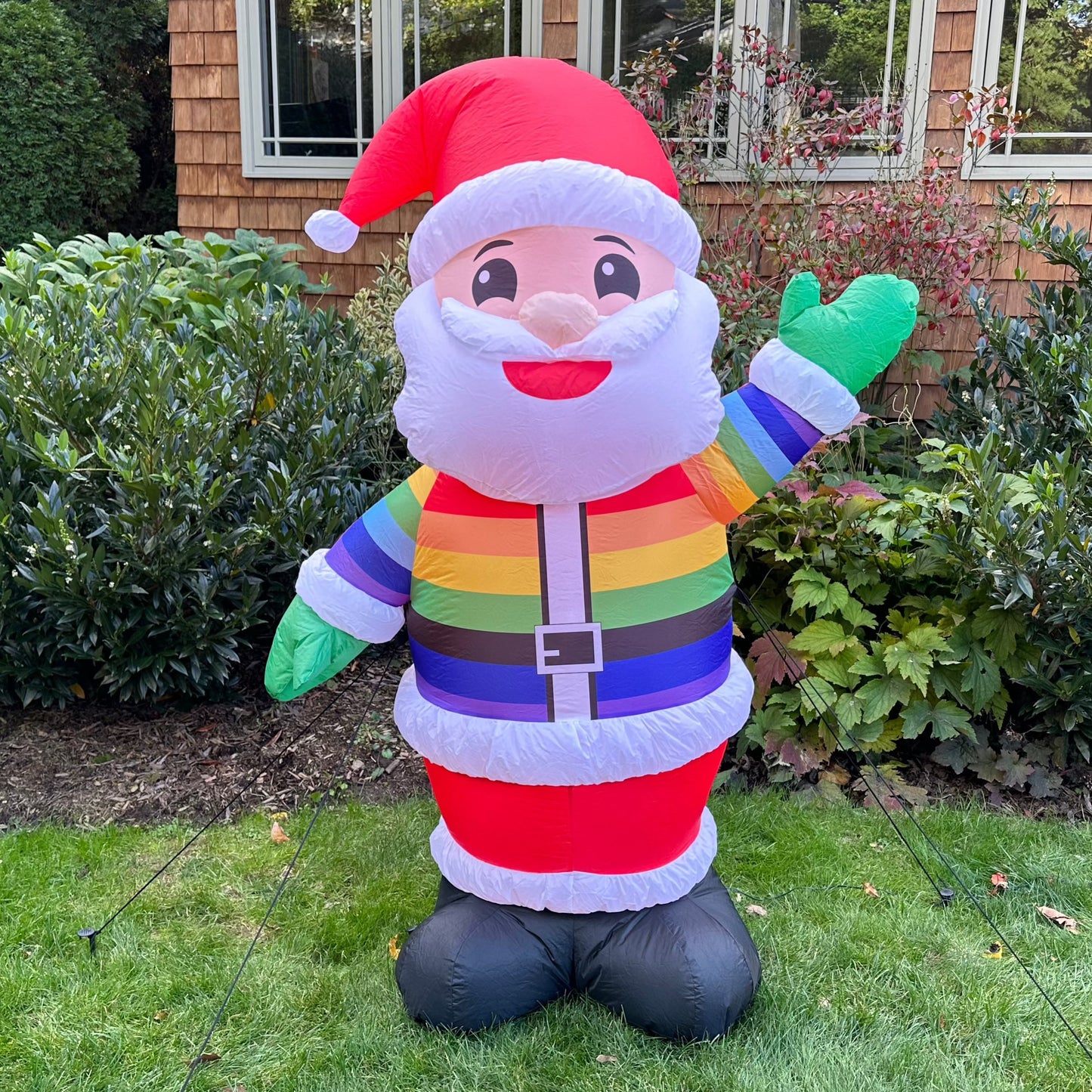 Pride Santa Inflatable - 6 ft.