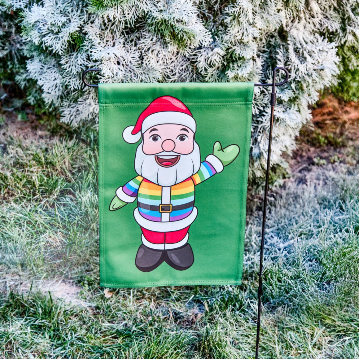Pride Santa Garden & House Banner