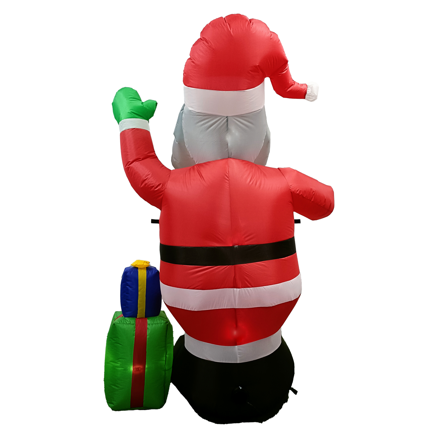 Black Santa Inflatable - 6 ft.
