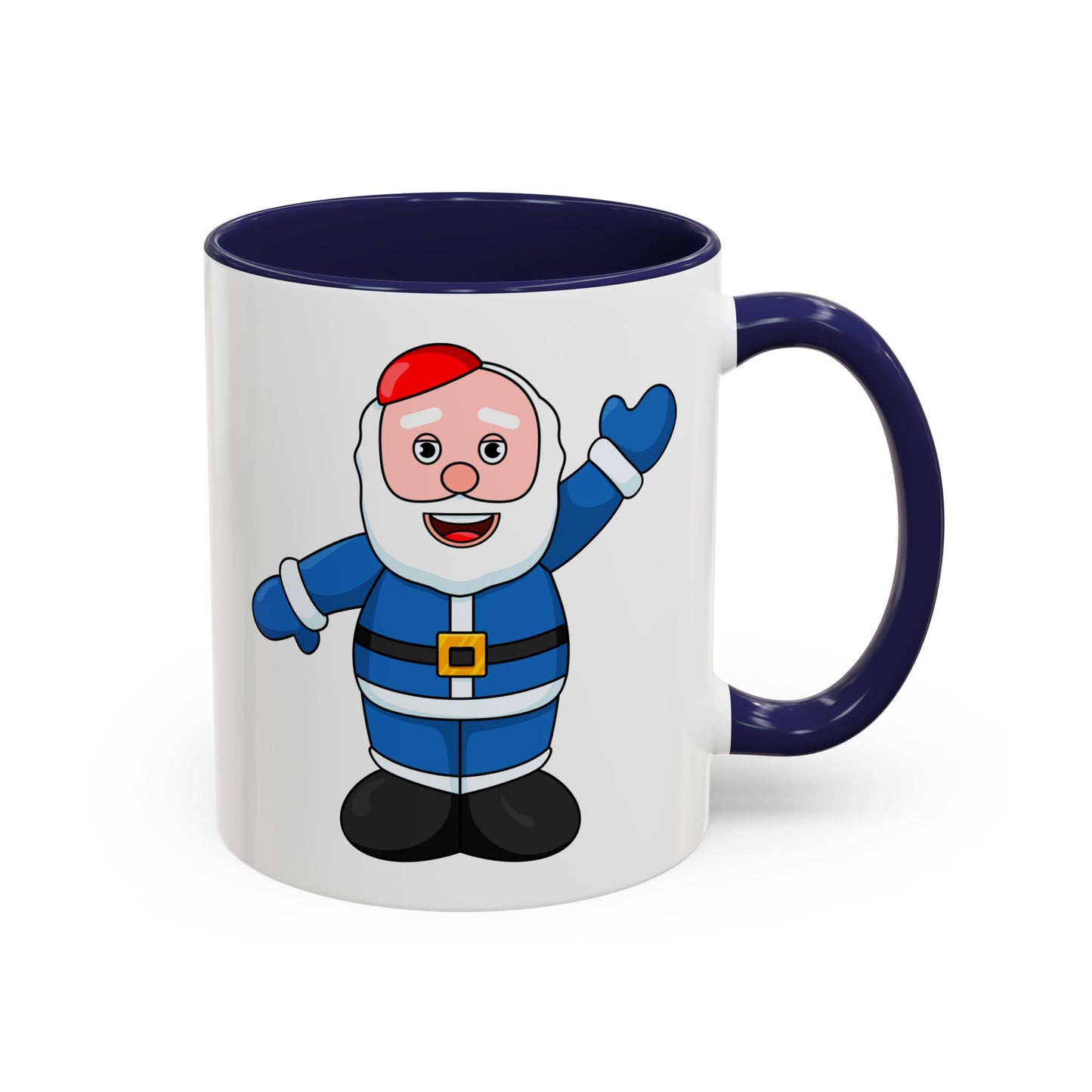 Hanukkah Hank Accent Mug with Logo