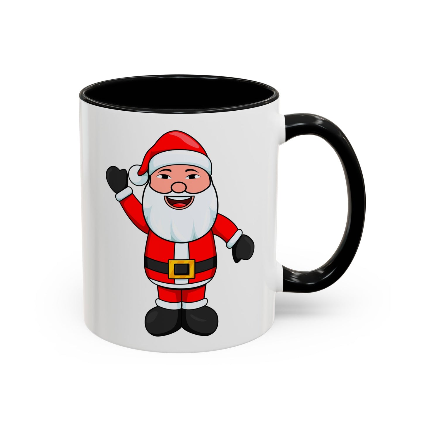 Asian Santa Accent Mug with Logo