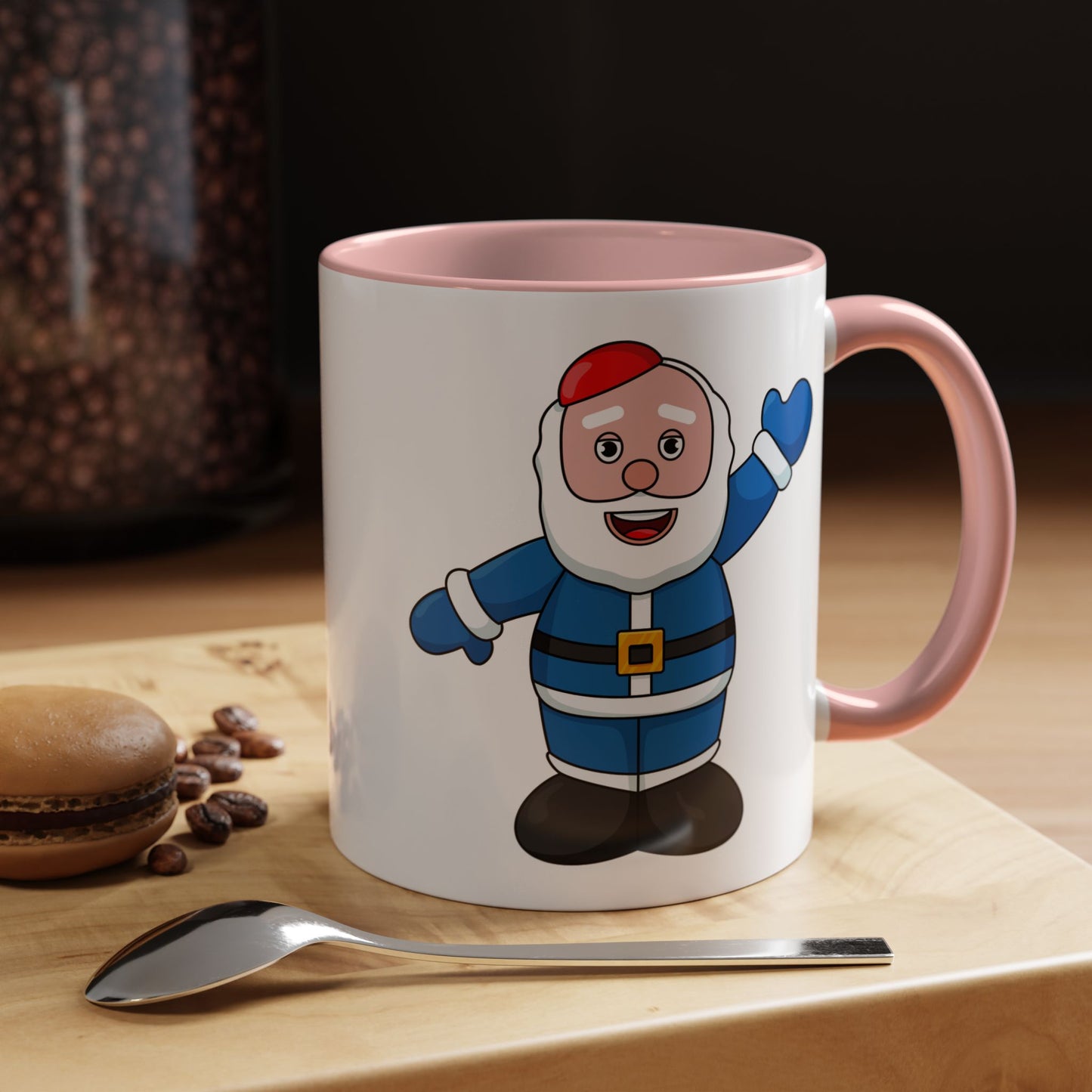 Hanukkah Hank Accent Mug