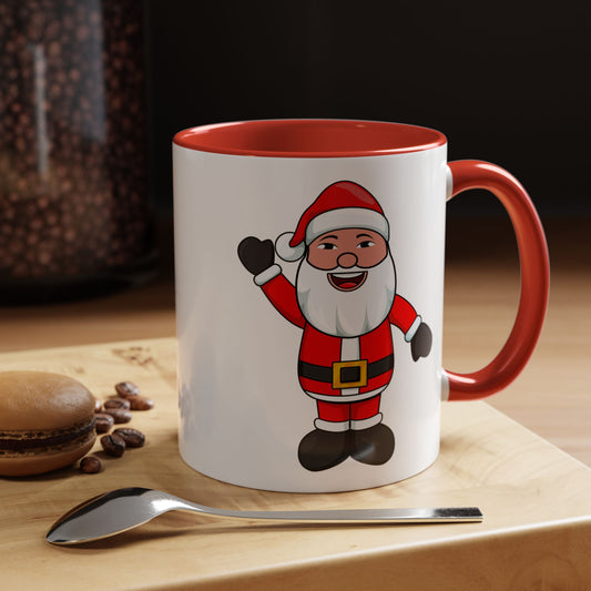 Asian Santa Accent Mug