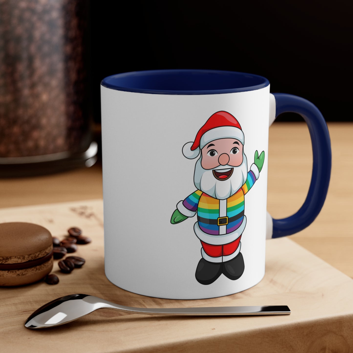 Pride Santa Accent Coffee Mug, 11oz