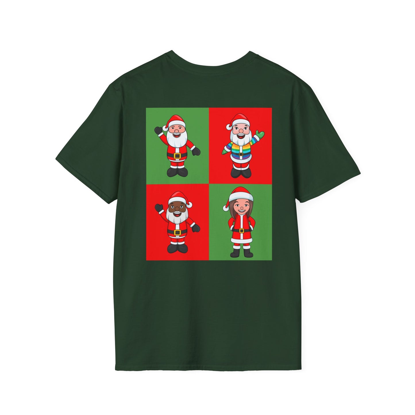 OG Grid Santa Unisex Softstyle T-Shirt