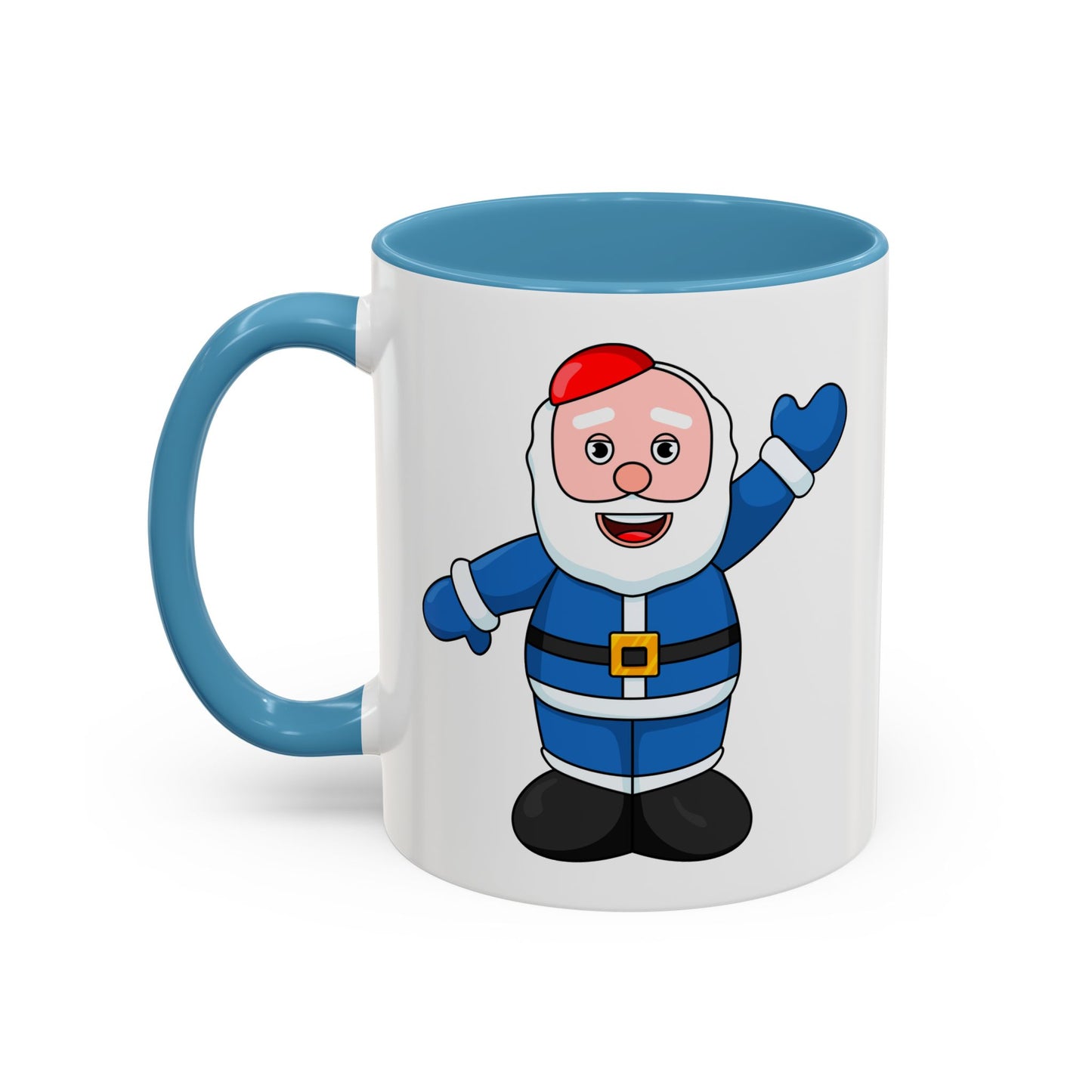 Hanukkah Hank Accent Mug with Logo