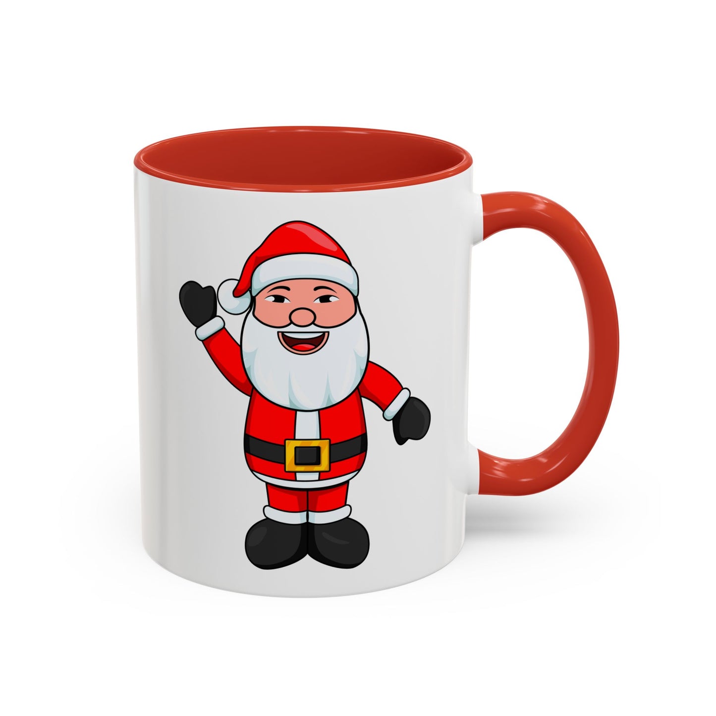 Asian Santa Accent Mug with Logo