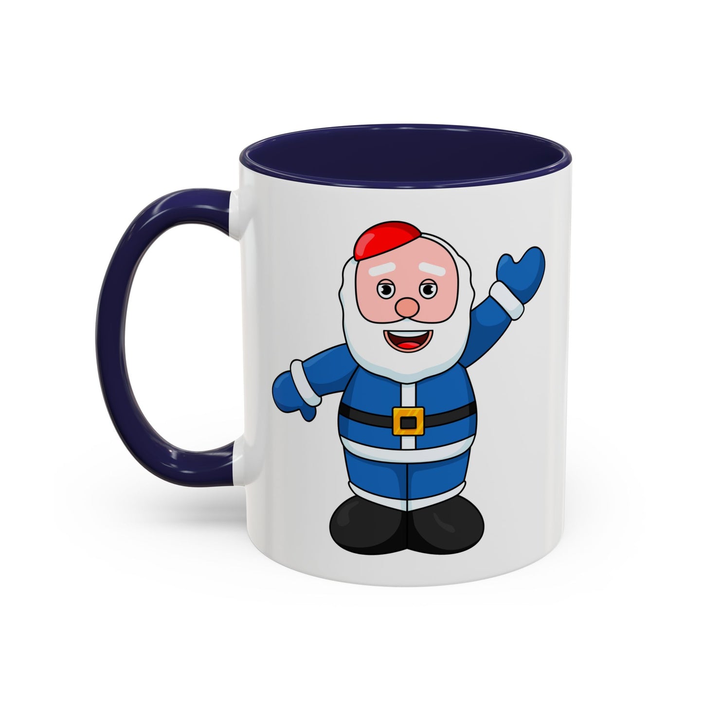 Hanukkah Hank Accent Mug with Logo