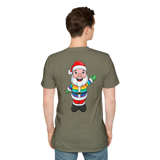 Pride Santa Unisex Softstyle T-Shirt