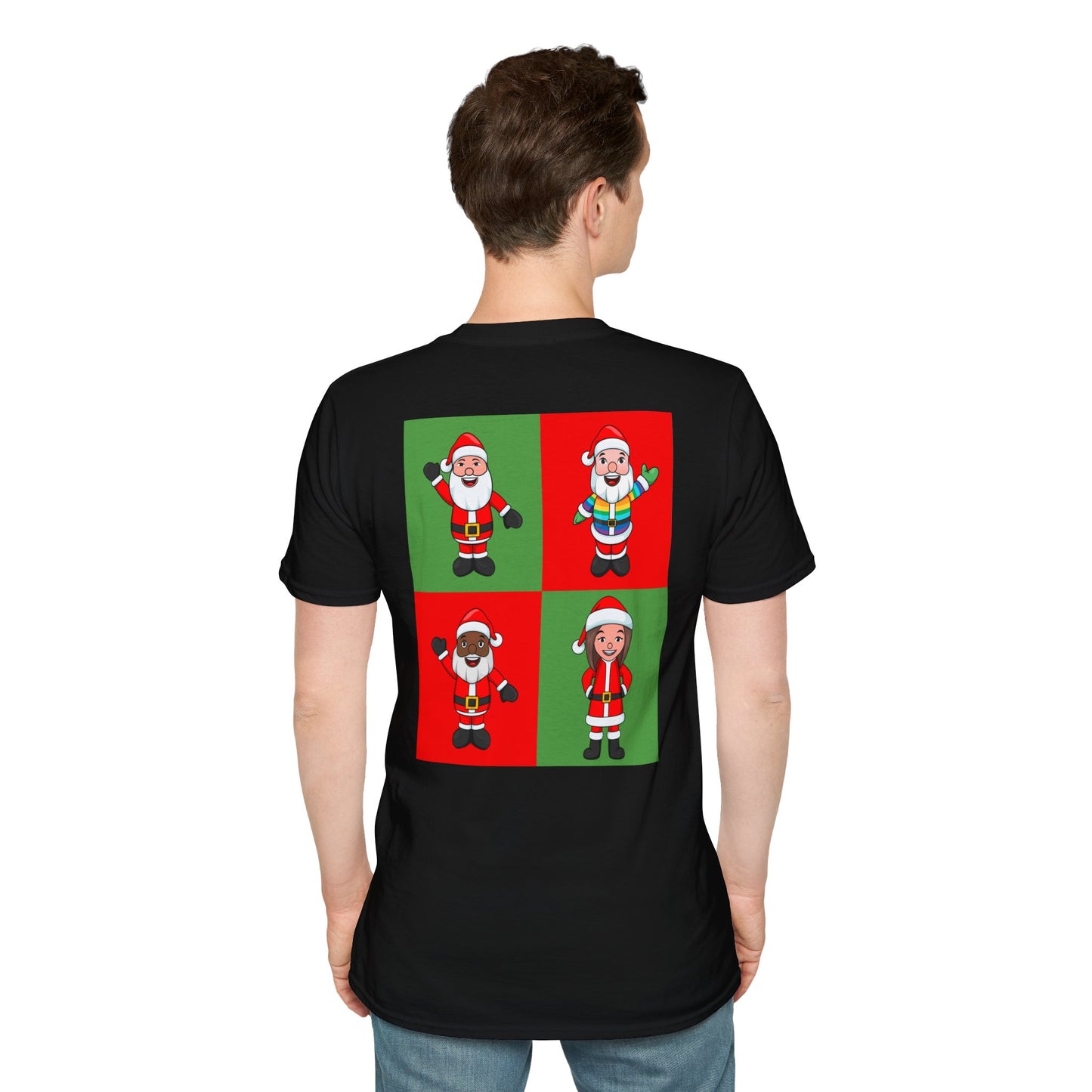 OG Grid Santa Unisex Softstyle T-Shirt