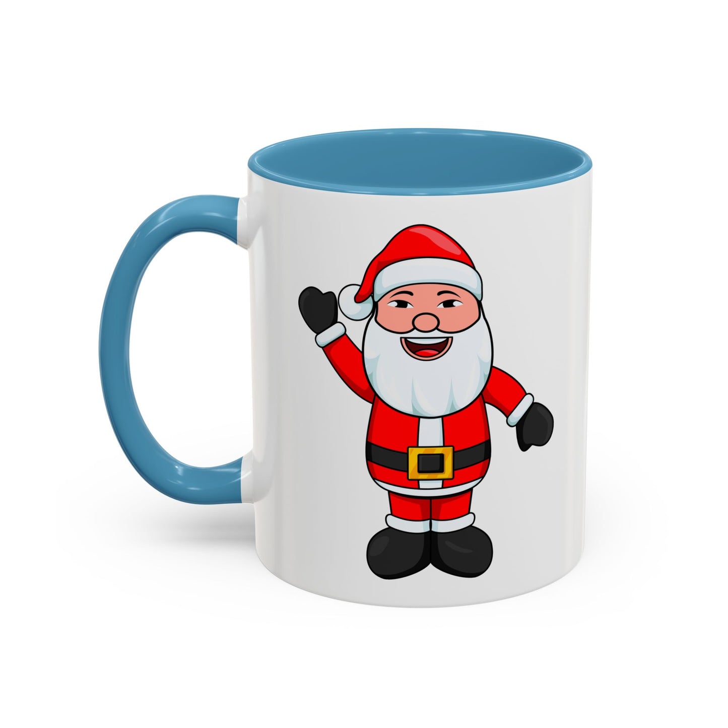 Asian Santa Accent Mug with Logo