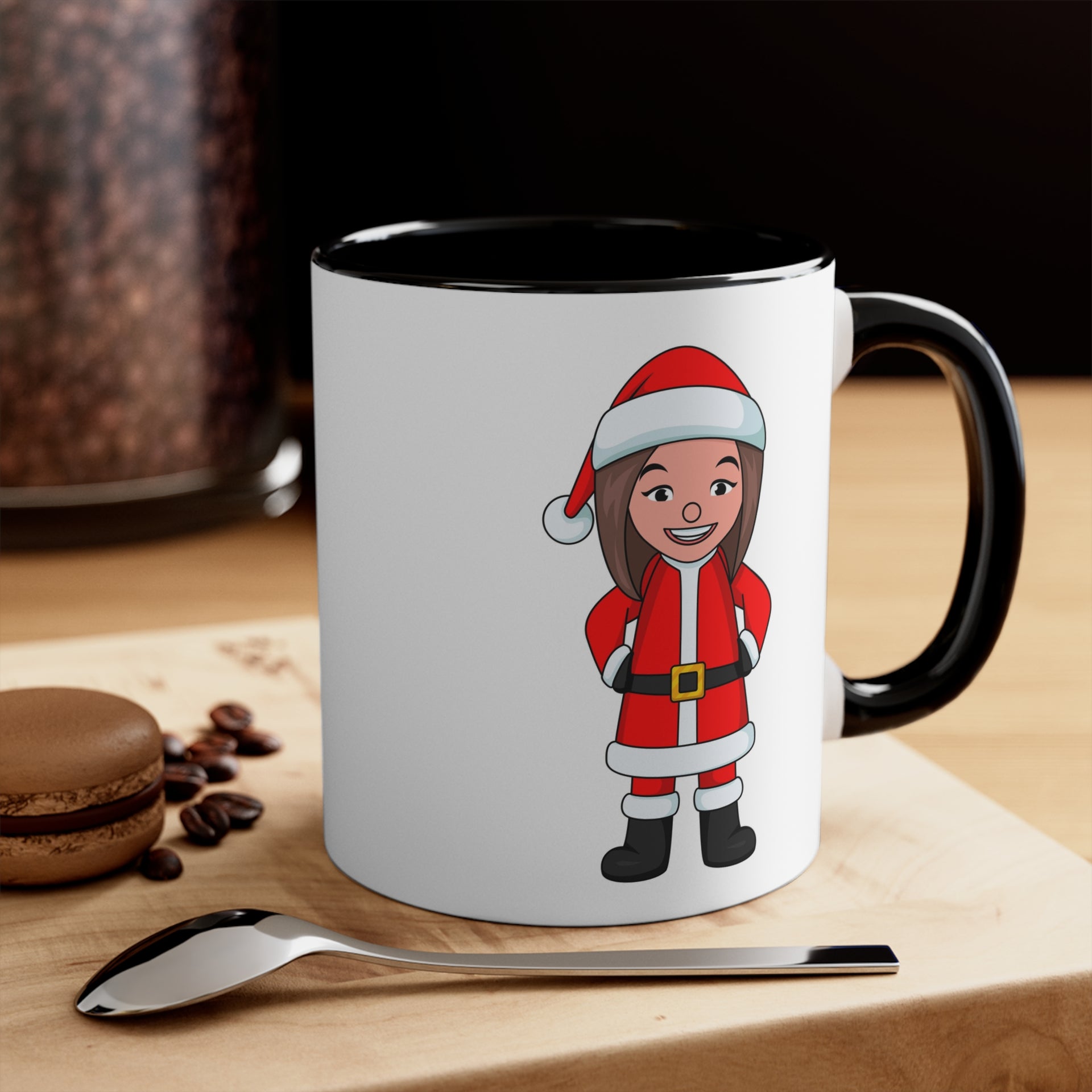 Accent Decor Silly Santas Mug