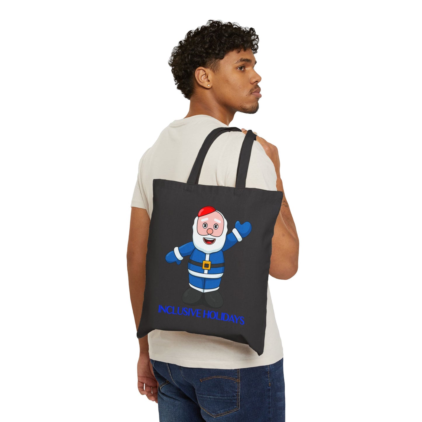 Hanukkah Hank Natural Tote Bag with Logo