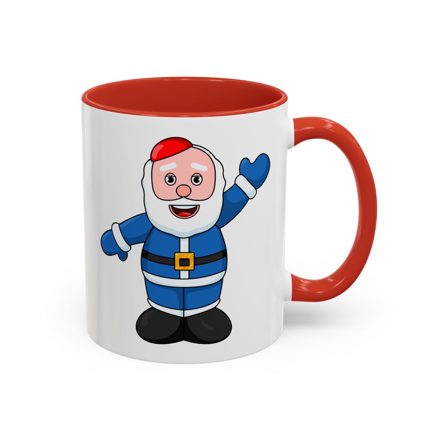 Hanukkah Hank Accent Mug with Logo