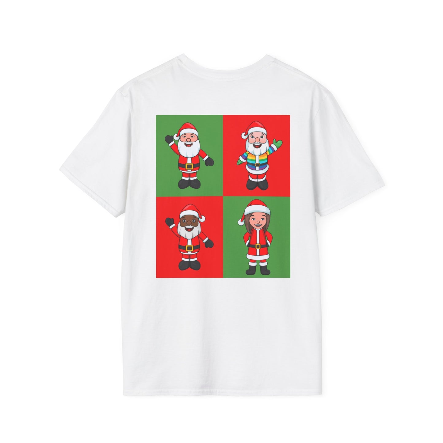 OG Grid Santa Unisex Softstyle T-Shirt