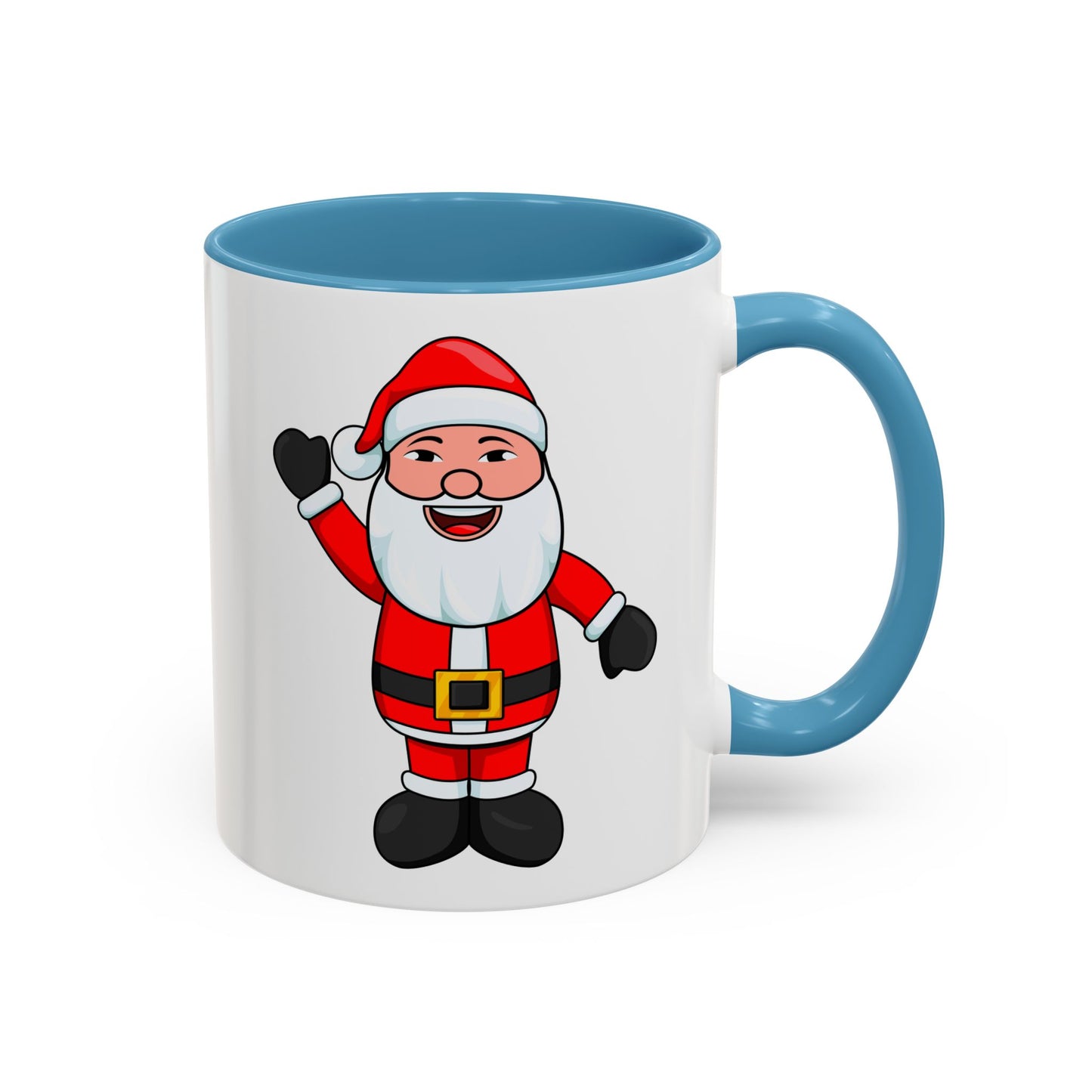 Asian Santa Accent Mug with Logo