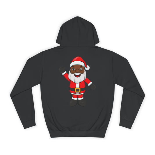Black Santa Unisex Premium Pullover Hoodie