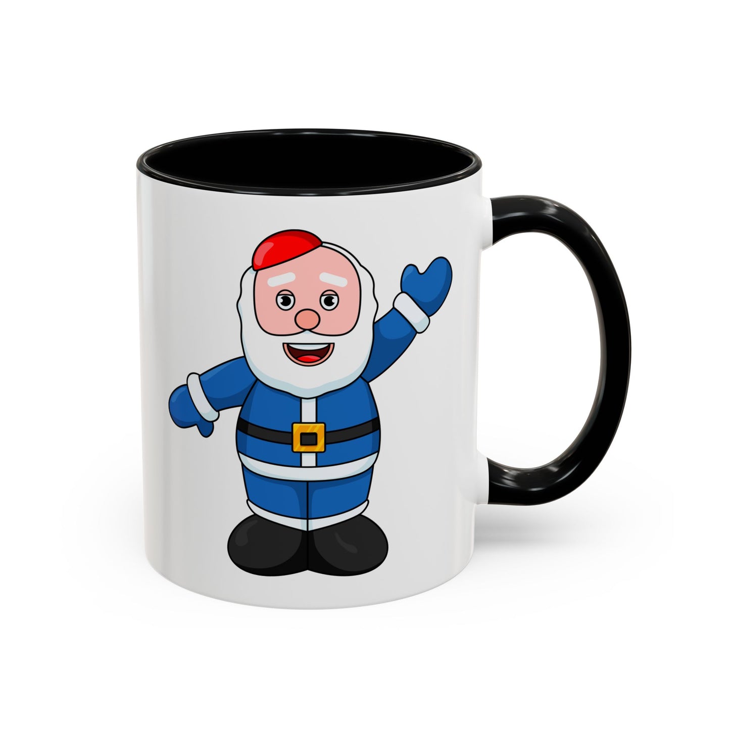 Hanukkah Hank Accent Mug with Logo