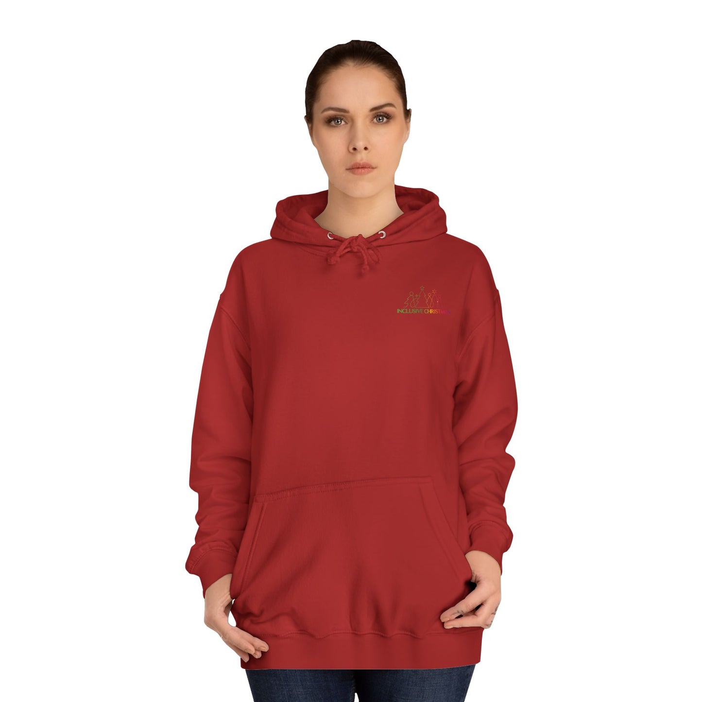 Female Santa Unisex Premium Pullover Hoodie