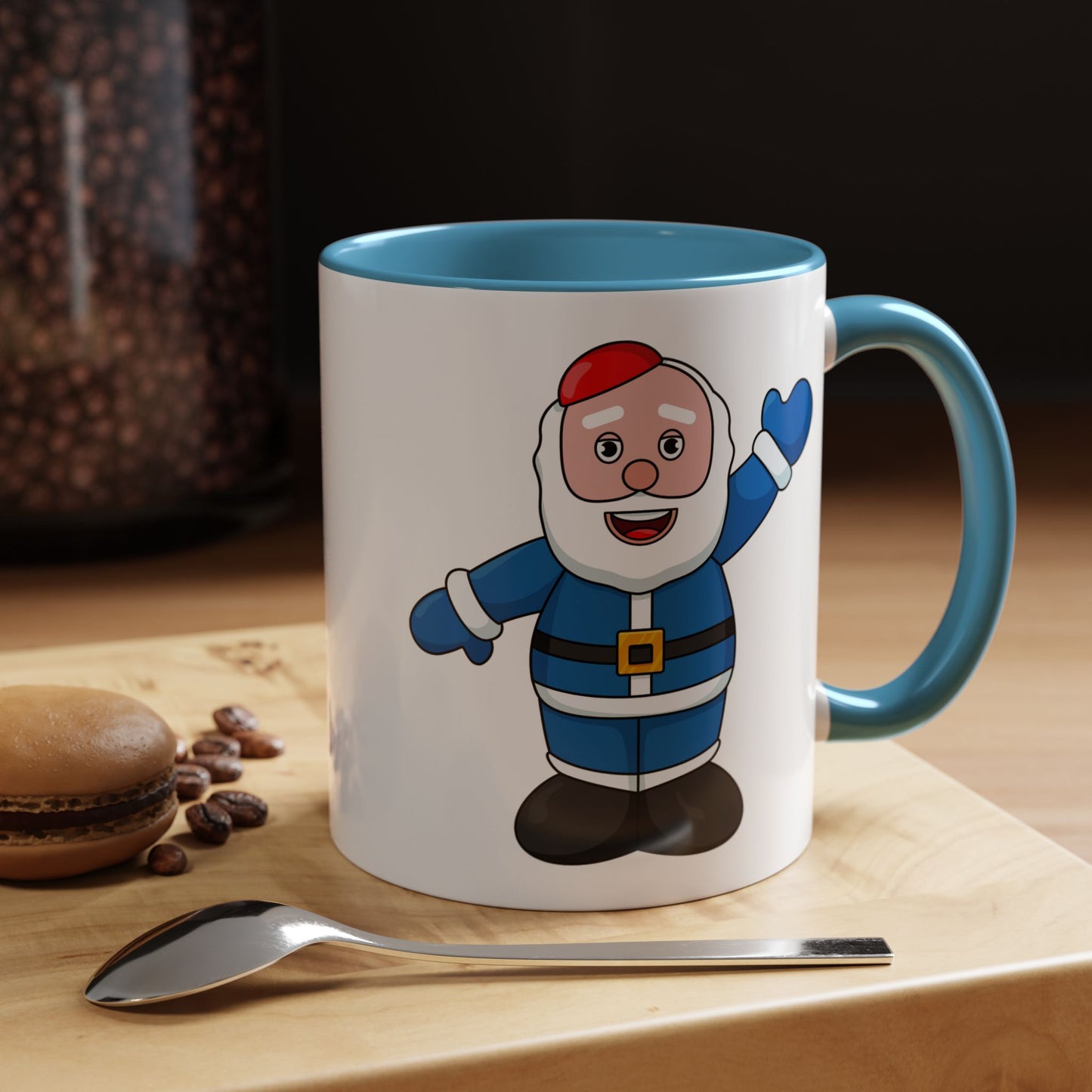 Hanukkah Hank Accent Mug