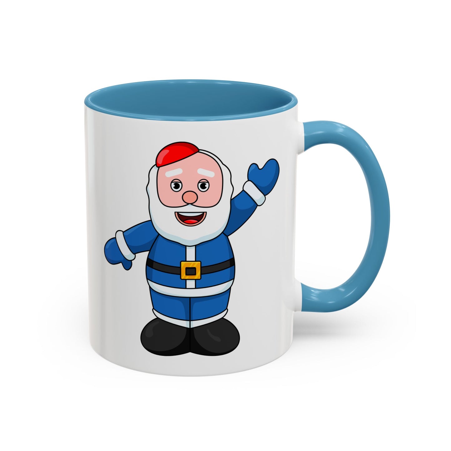 Hanukkah Hank Accent Mug with Logo