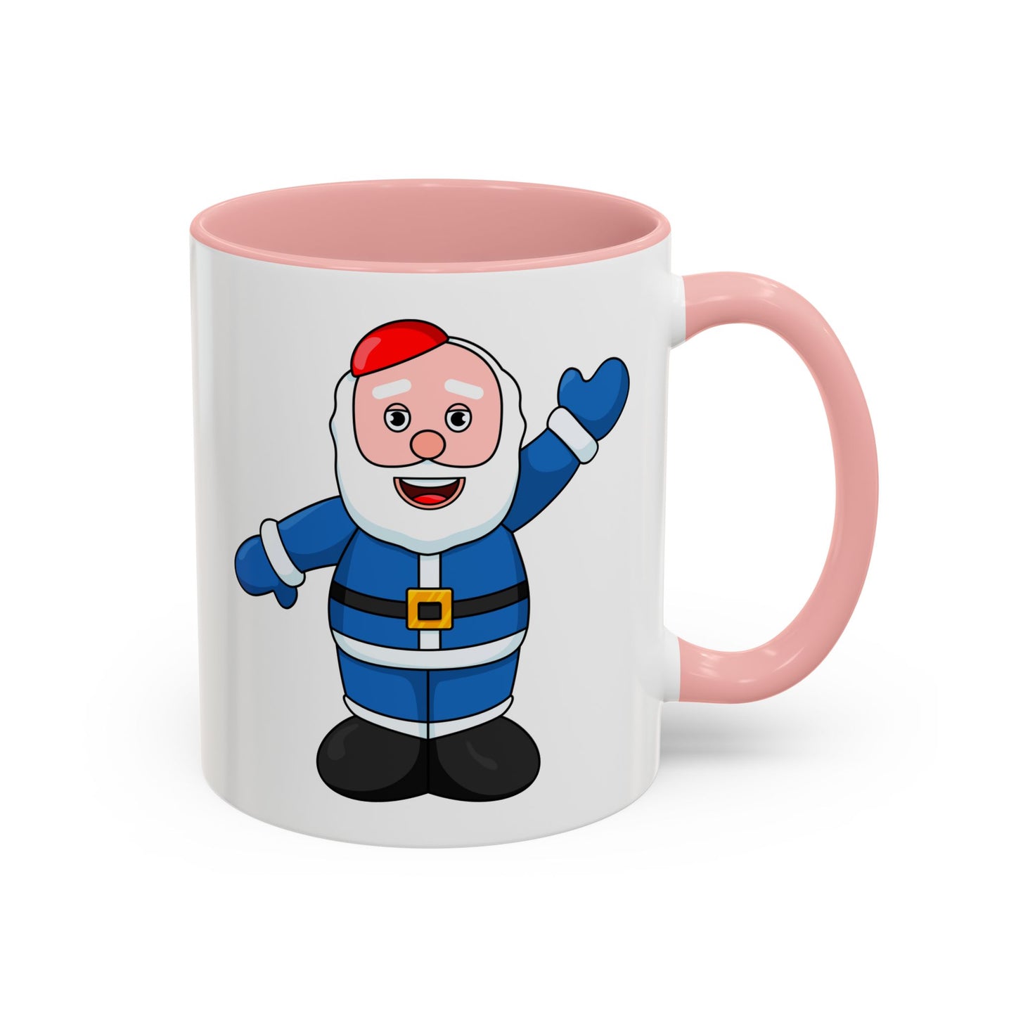 Hanukkah Hank Accent Mug with Logo