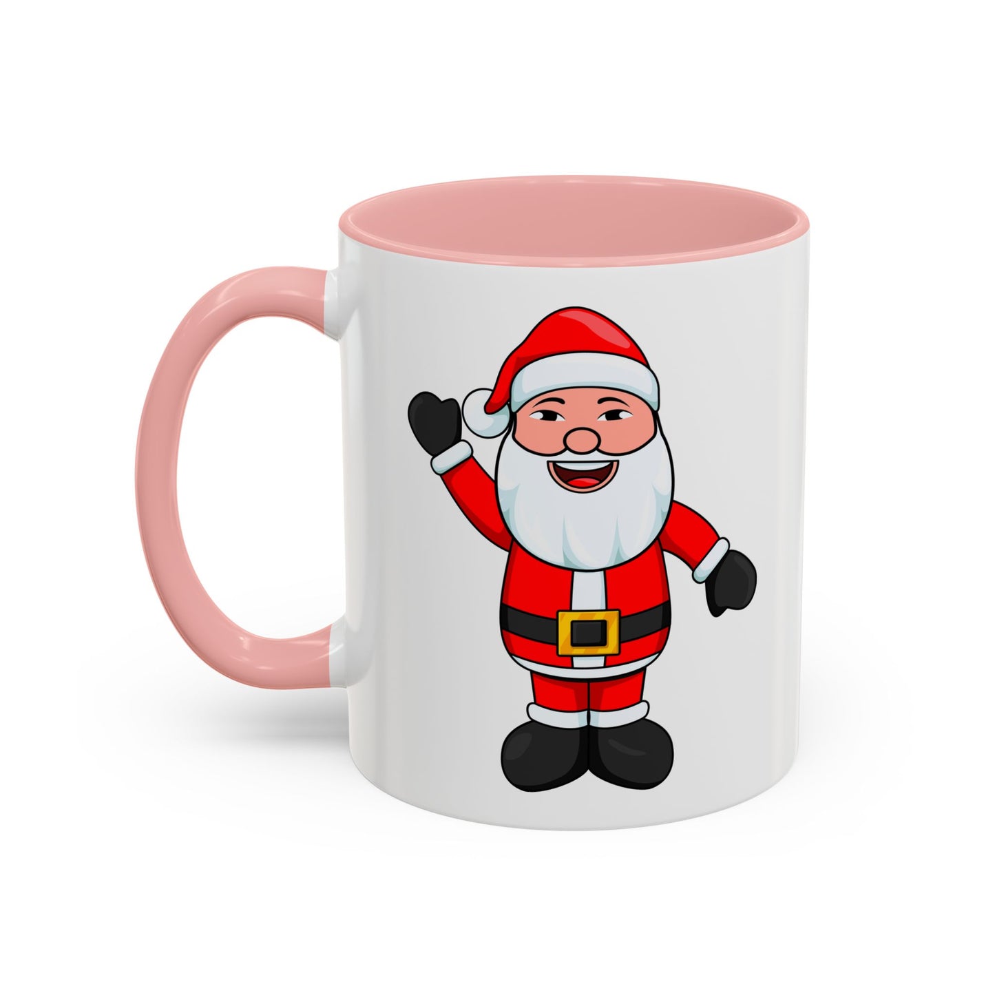 Asian Santa Accent Mug with Logo