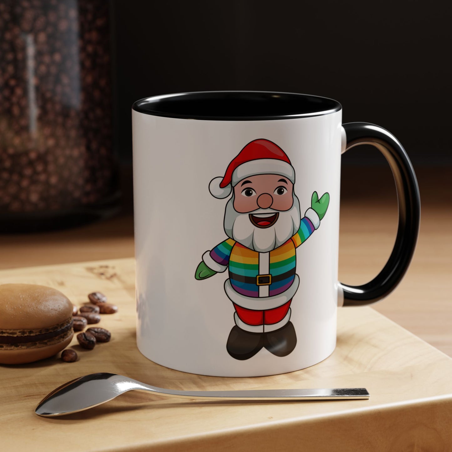 Pride Santa Accent Mug