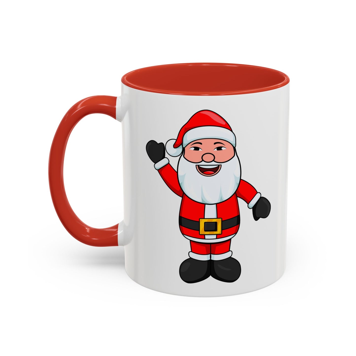 Asian Santa Accent Mug with Logo