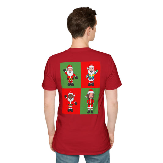 OG Grid Santa Unisex Softstyle T-Shirt