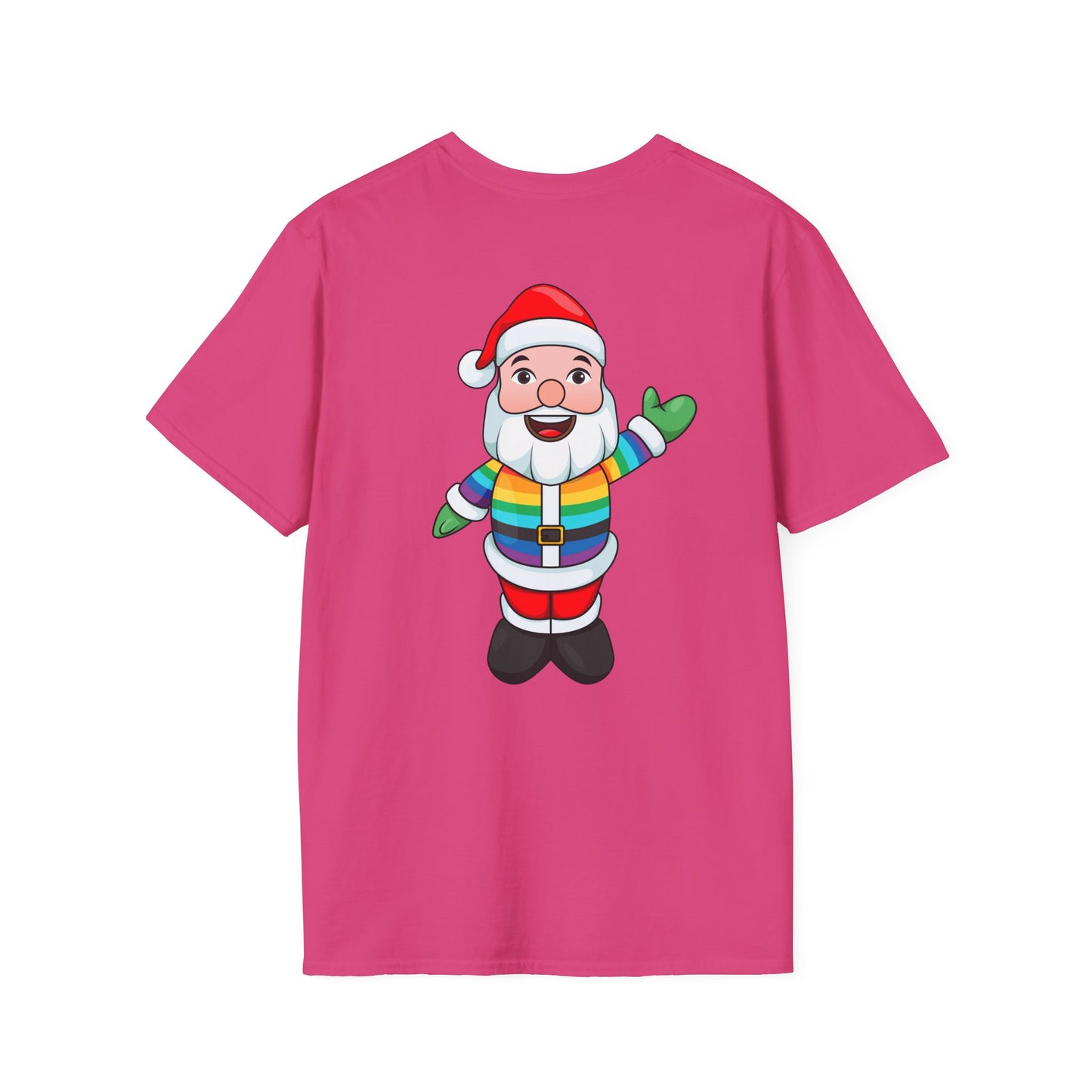 Pride Santa Unisex Softstyle T-Shirt