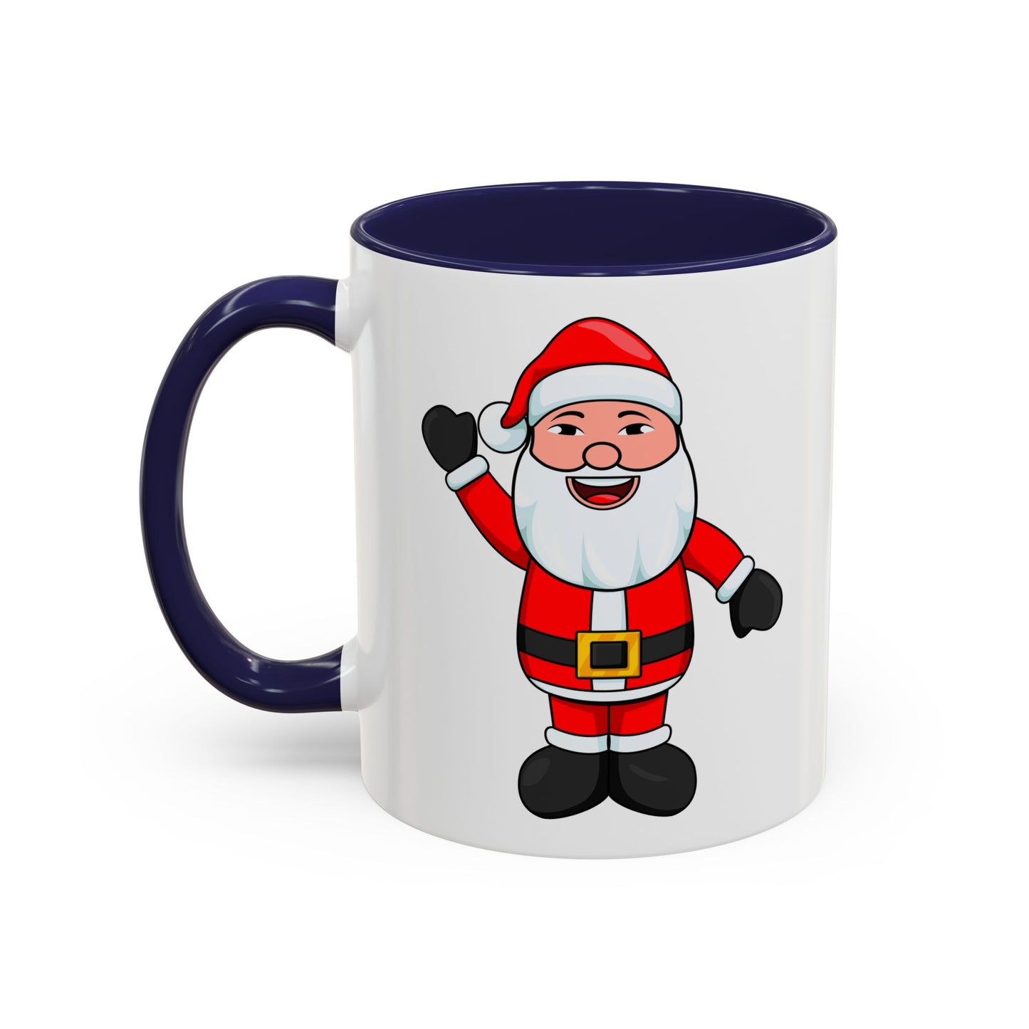 Asian Santa Accent Mug with Logo