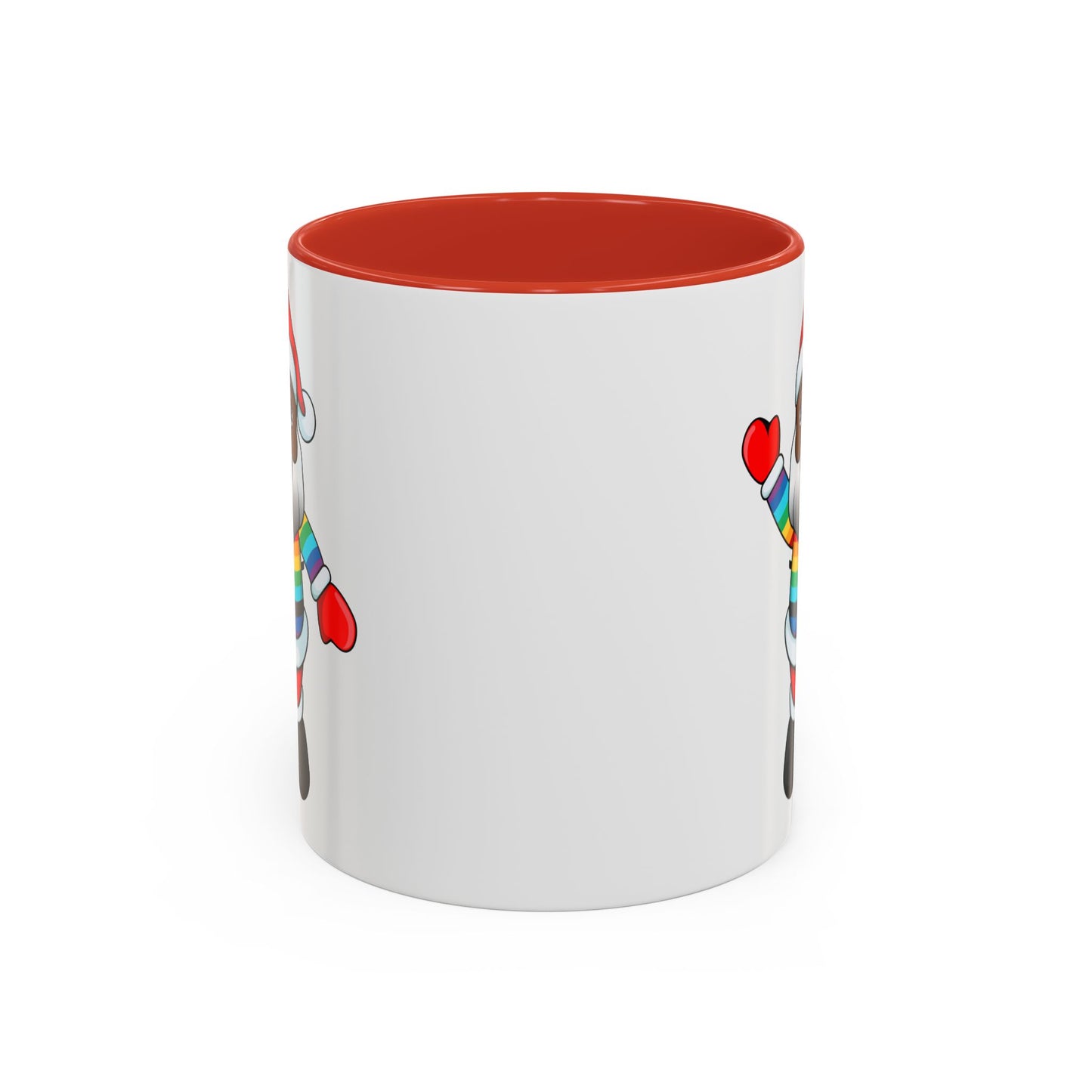 Black Pride Santa Accent Mug